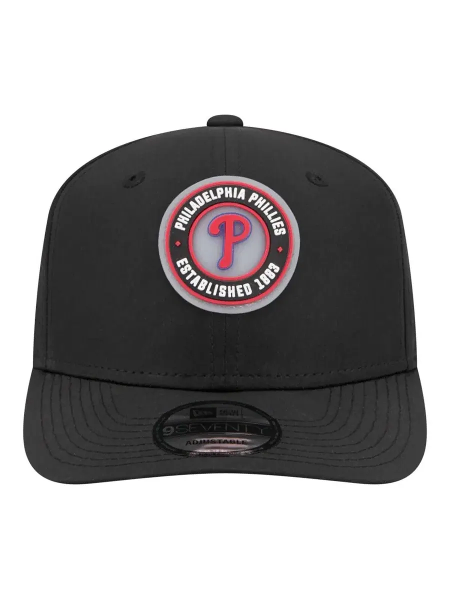 Кепка Philadelphia Phillies с круглым логотипом New Era — изображение 2 из 4, черный