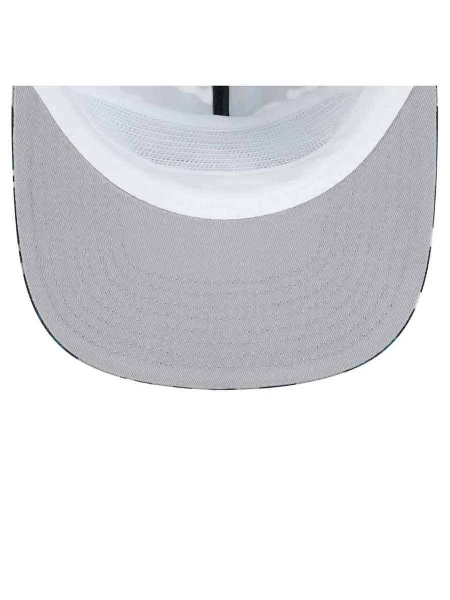 New Era Мужская черная бейсболка Philadelphia Eagles Wakey Wakey Golfer Snapback — изображение 2 из 5, черный