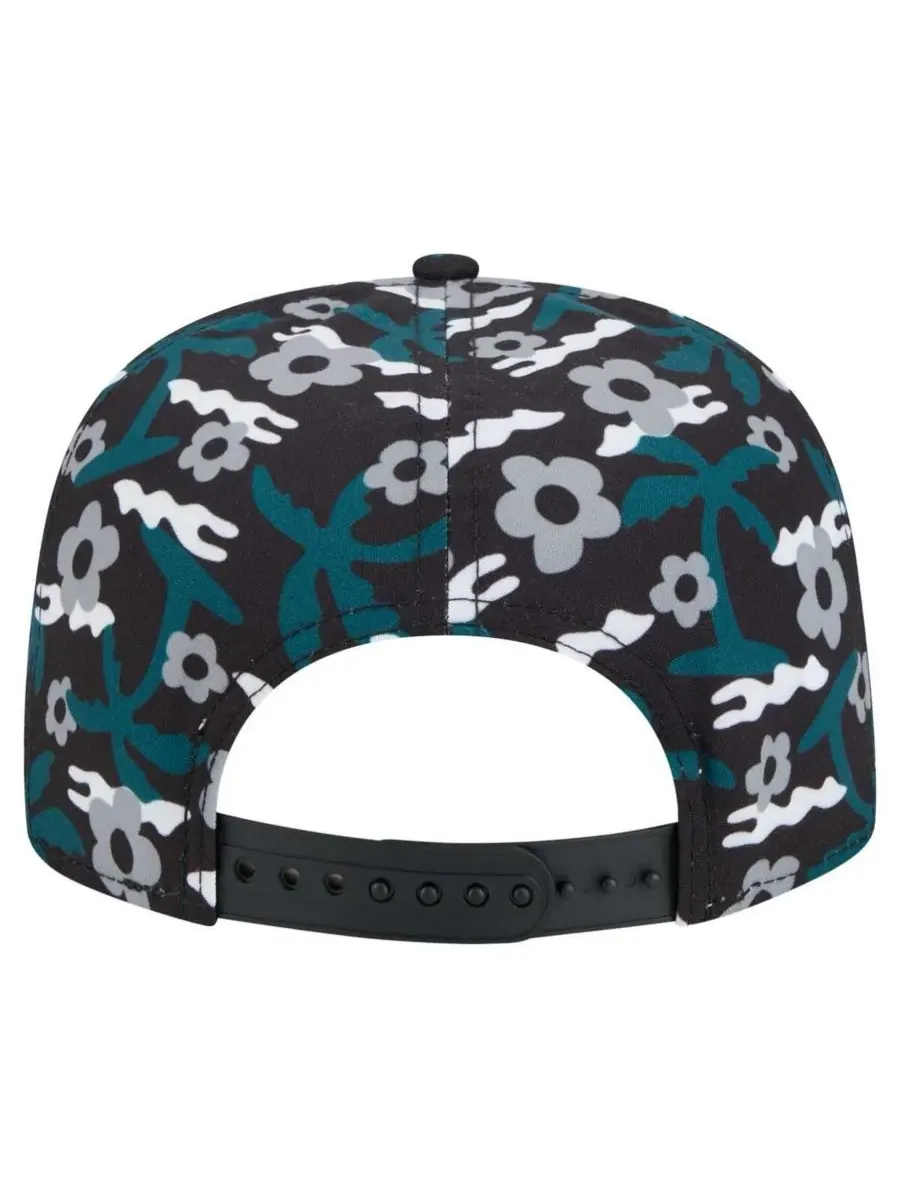 New Era Мужская черная бейсболка Philadelphia Eagles Wakey Wakey Golfer Snapback — изображение 3 из 5, черный