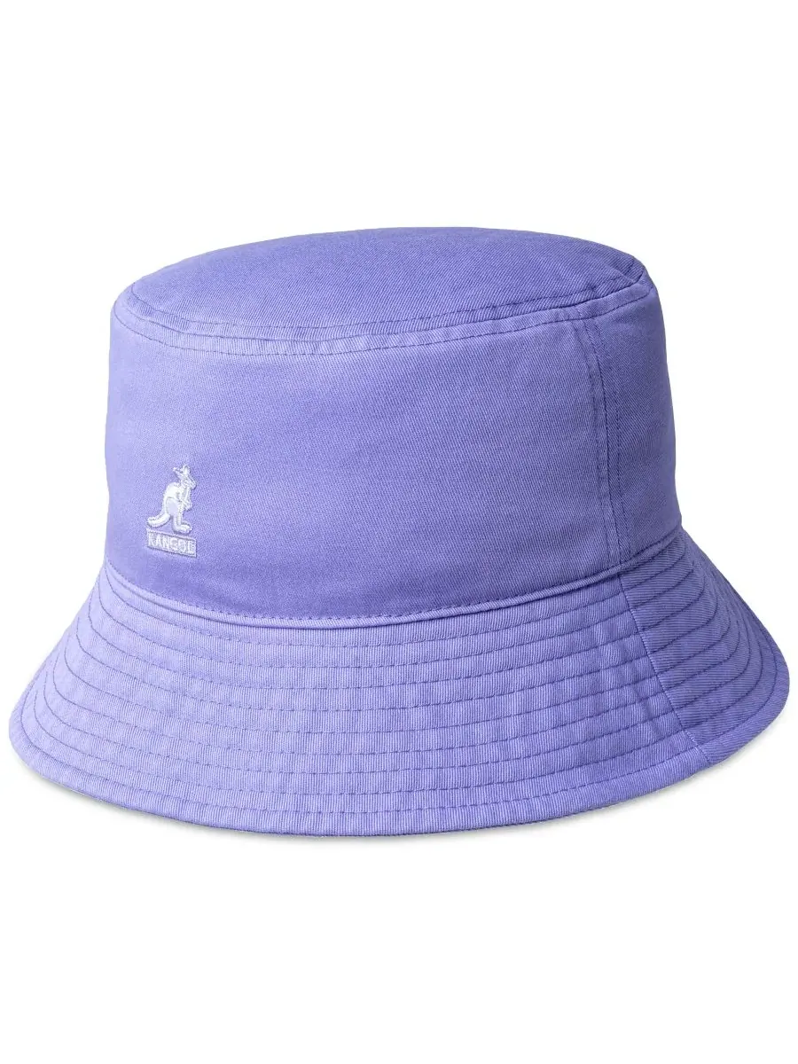 Мужская панама с эффектом потертости Kangol, iced лиловый — без цвета