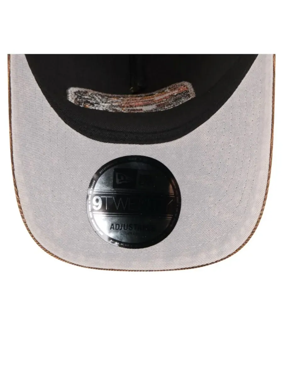 New Era Мужская темно-коричневая кепка-тракер Florida Marlins Vintage Landscape 9TWENTY с — изображение 2 из 5, коричневый