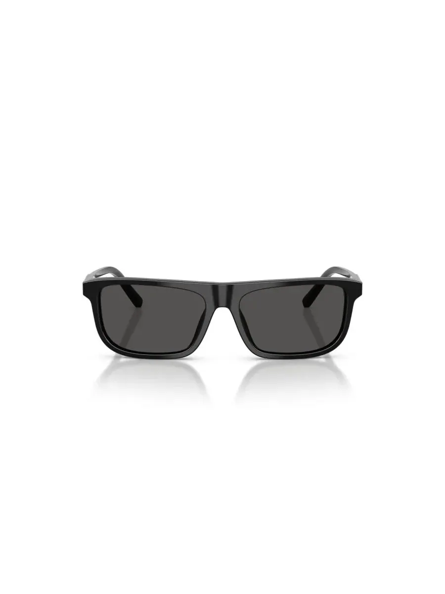 Солнцезащитные очки прямоугольные с линзами из ацетата, модель DX4009 Dolce & Gabbana Kids — изображение 2 из 6, черный