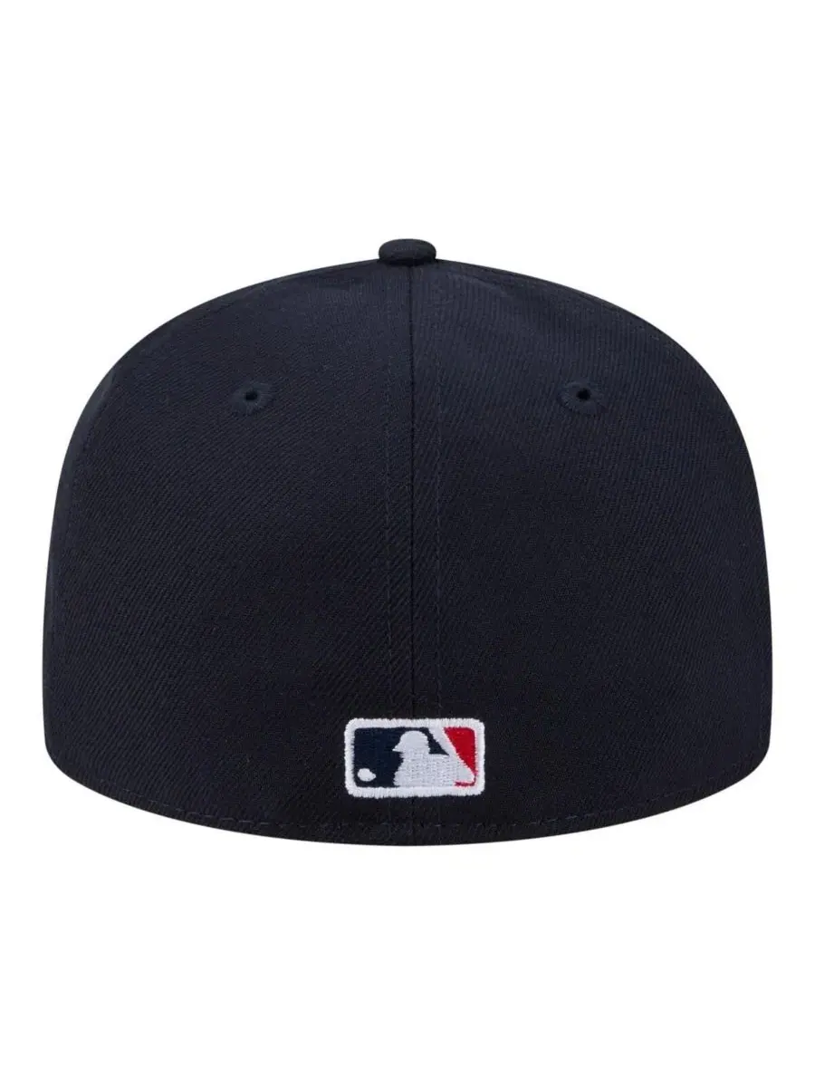 Кепка New Era Atlanta Braves Hidden Hit 59FIFTY — изображение 4 из 5, темно-синий