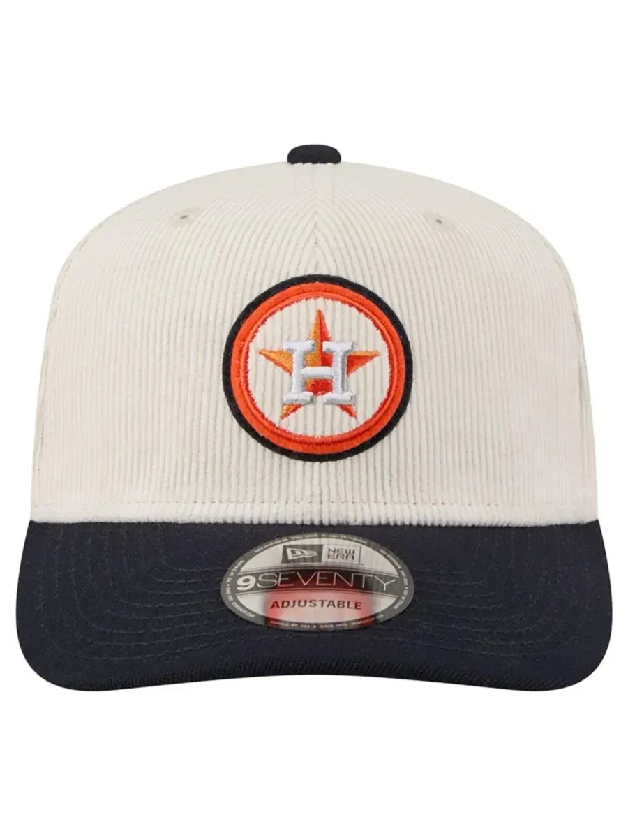 Кепка New Era Houston Astros Loyal 9SEVENTY — изображение 2 из 4, кремовый темно-синий