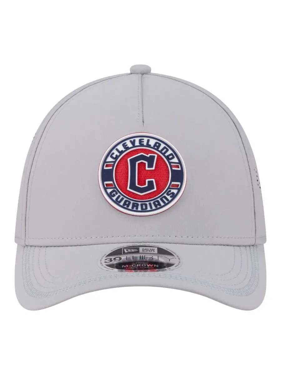 Кепка с принтом Cleveland Guardians Patch New Era — изображение 2 из 5, серый