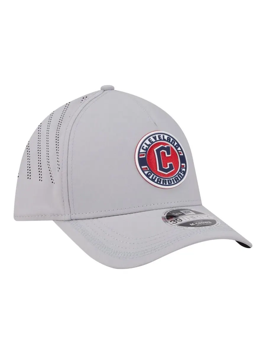 Кепка с принтом Cleveland Guardians Patch New Era — изображение 3 из 5, серый