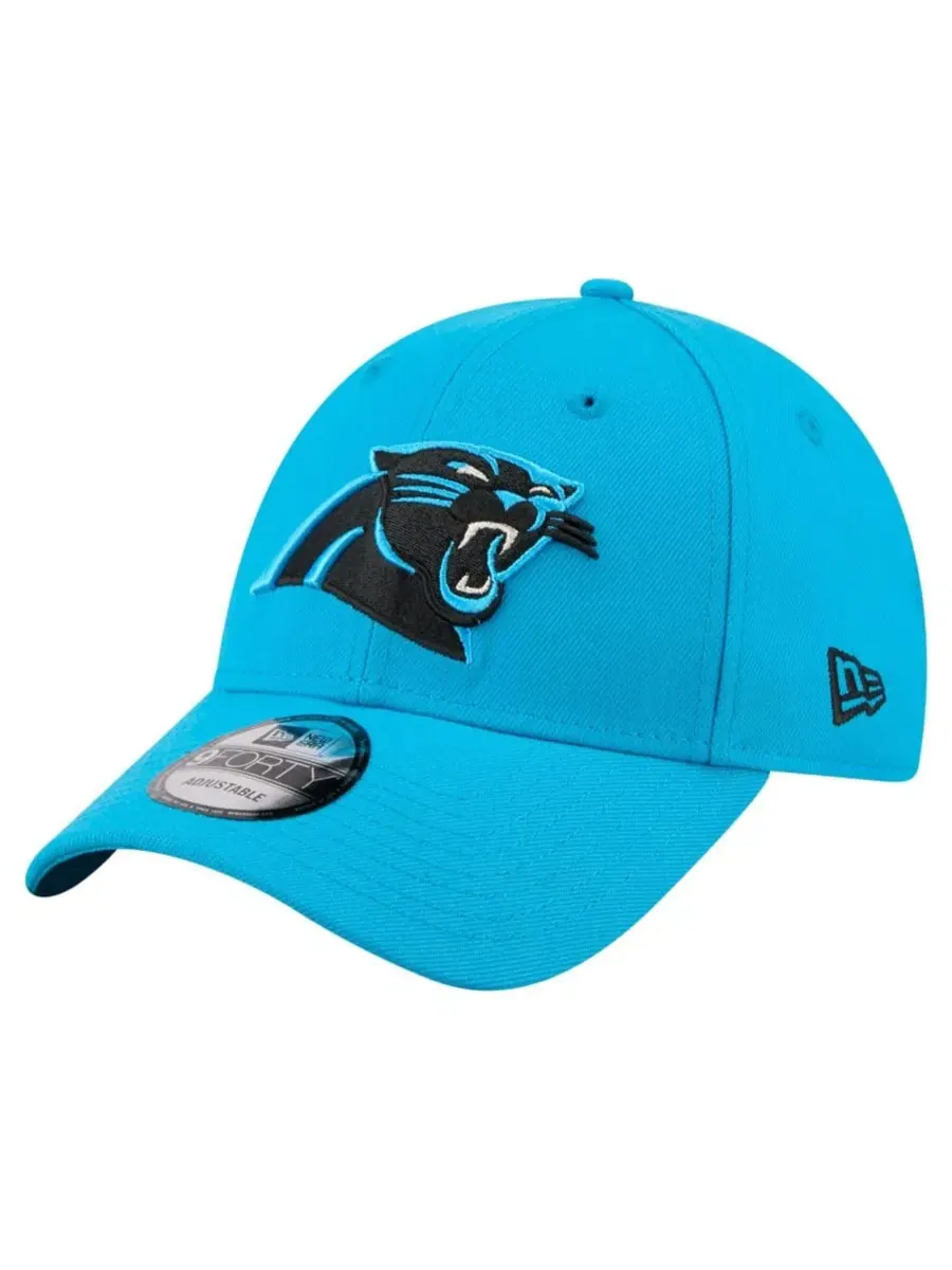Кепка с вышитым логотипом Carolina Panthers New Era — изображение 1 из 5, синий