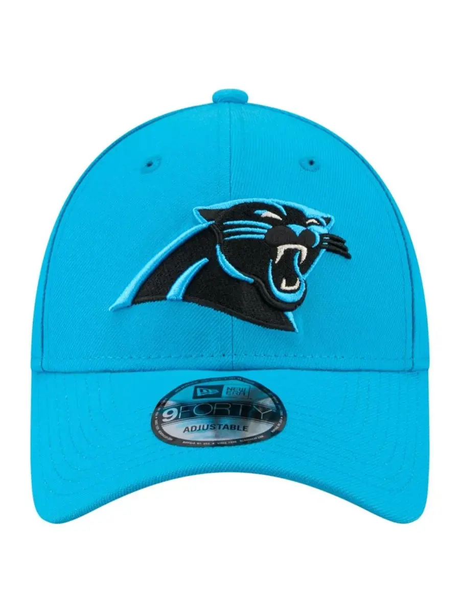 Кепка с вышитым логотипом Carolina Panthers New Era — изображение 5 из 5, синий