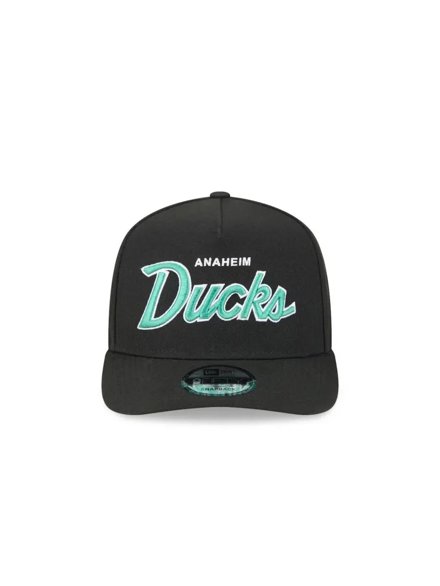 Кепка-снапбек с вышивкой Script A-Frame 9FIFTY New Era — изображение 2 из 5, черный