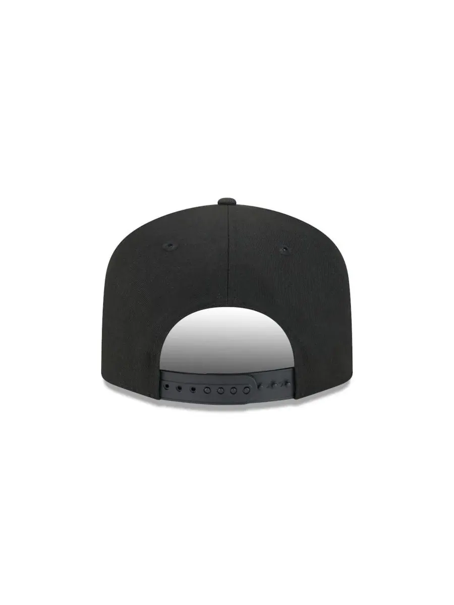 Кепка-снапбек с вышивкой Script A-Frame 9FIFTY New Era — изображение 4 из 5, черный