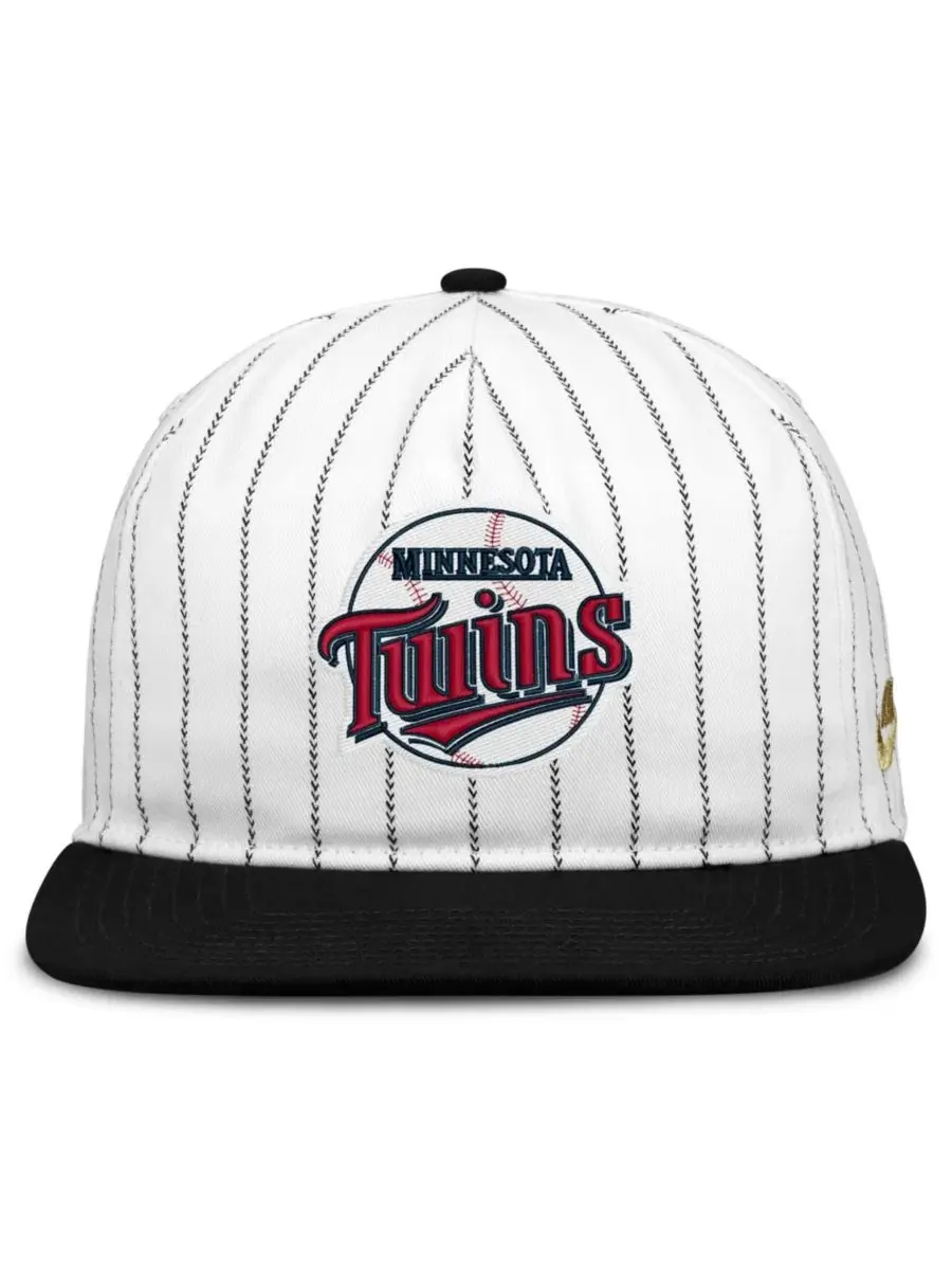 Кепка Nike Minnesota Twins Cooperstown Collection Pro Adjustable Hat — изображение 2 из 4, белый черный