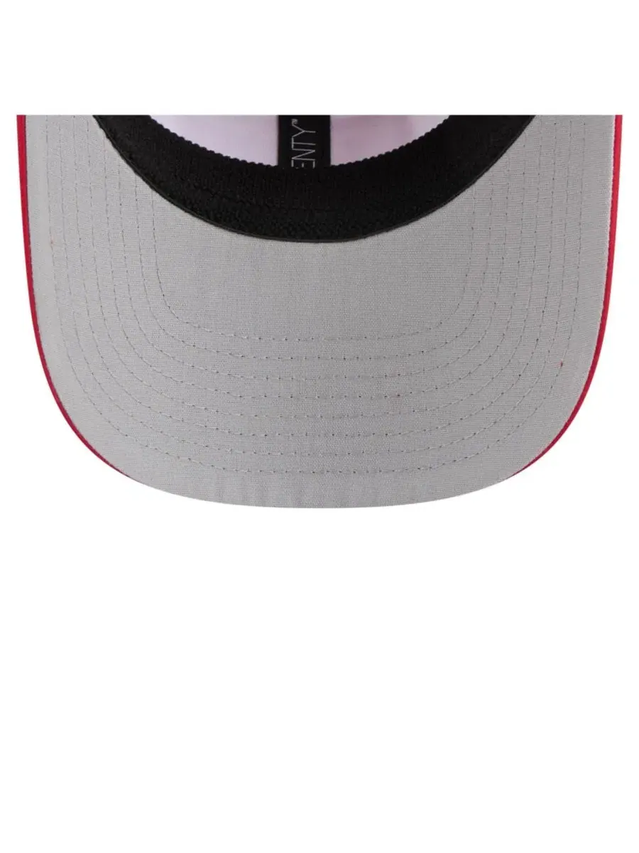 Кепка с козырьком New Era Los Angeles Angels Established Patch 9SEVENTY — изображение 5 из 5, белый красный