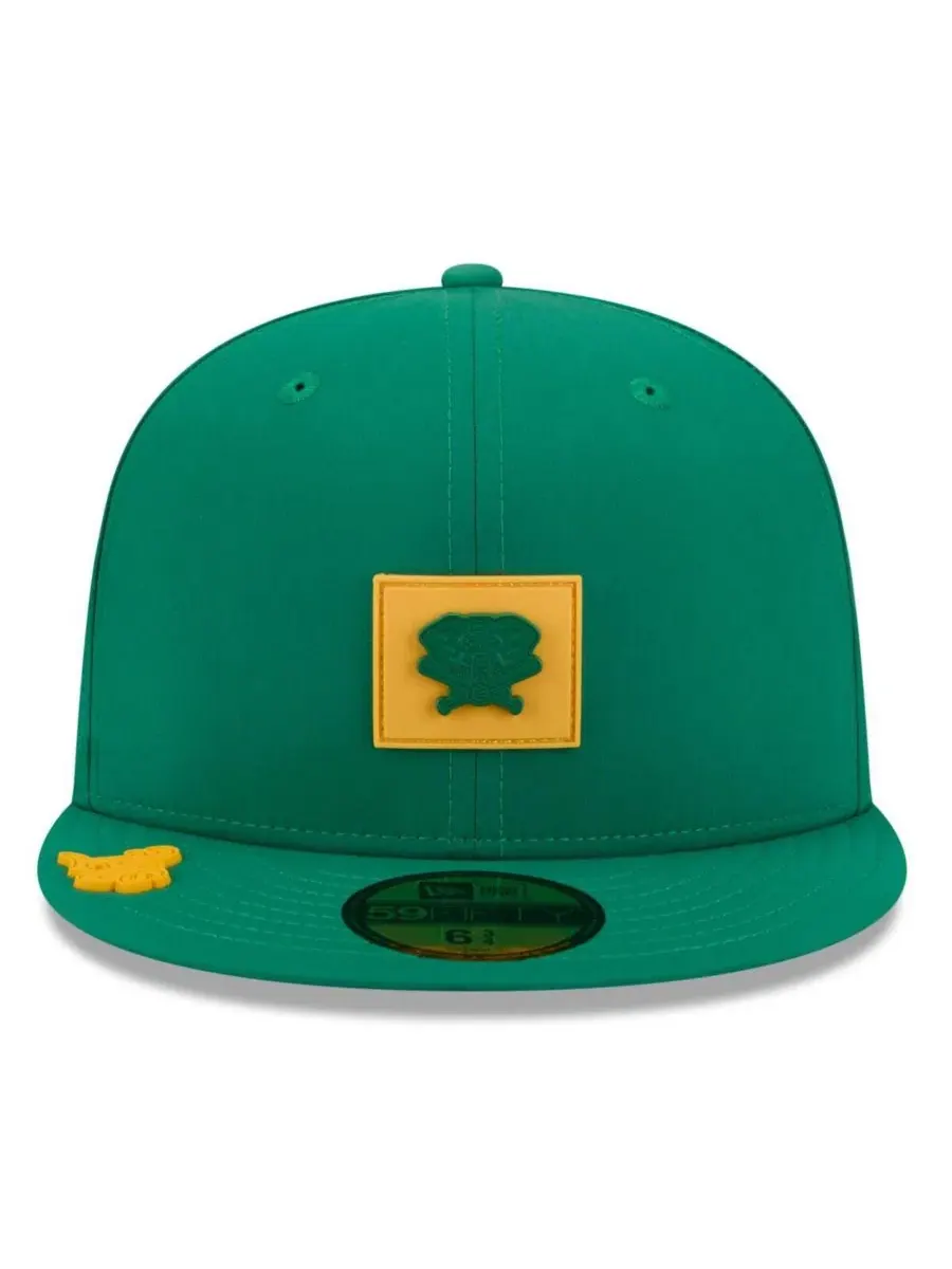 Кепка New Era 2026 Clubhouse Alternate 59FIFTY — изображение 2 из 4, зеленый