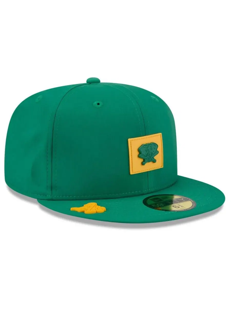 Кепка New Era 2026 Clubhouse Alternate 59FIFTY — изображение 3 из 4, зеленый