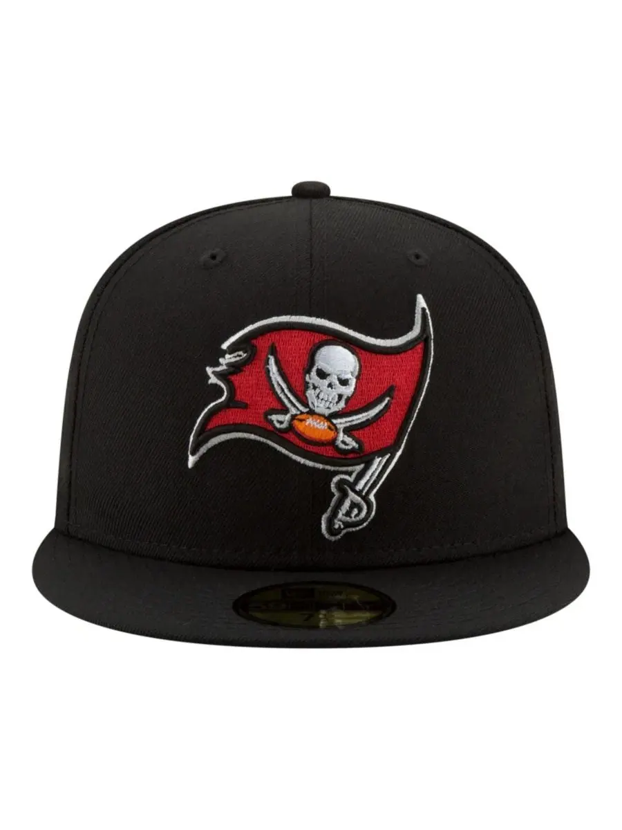 Кепка с высокой тульей Tampa Bay Buccaneers 59FIFTY New Era — изображение 2 из 4, черный