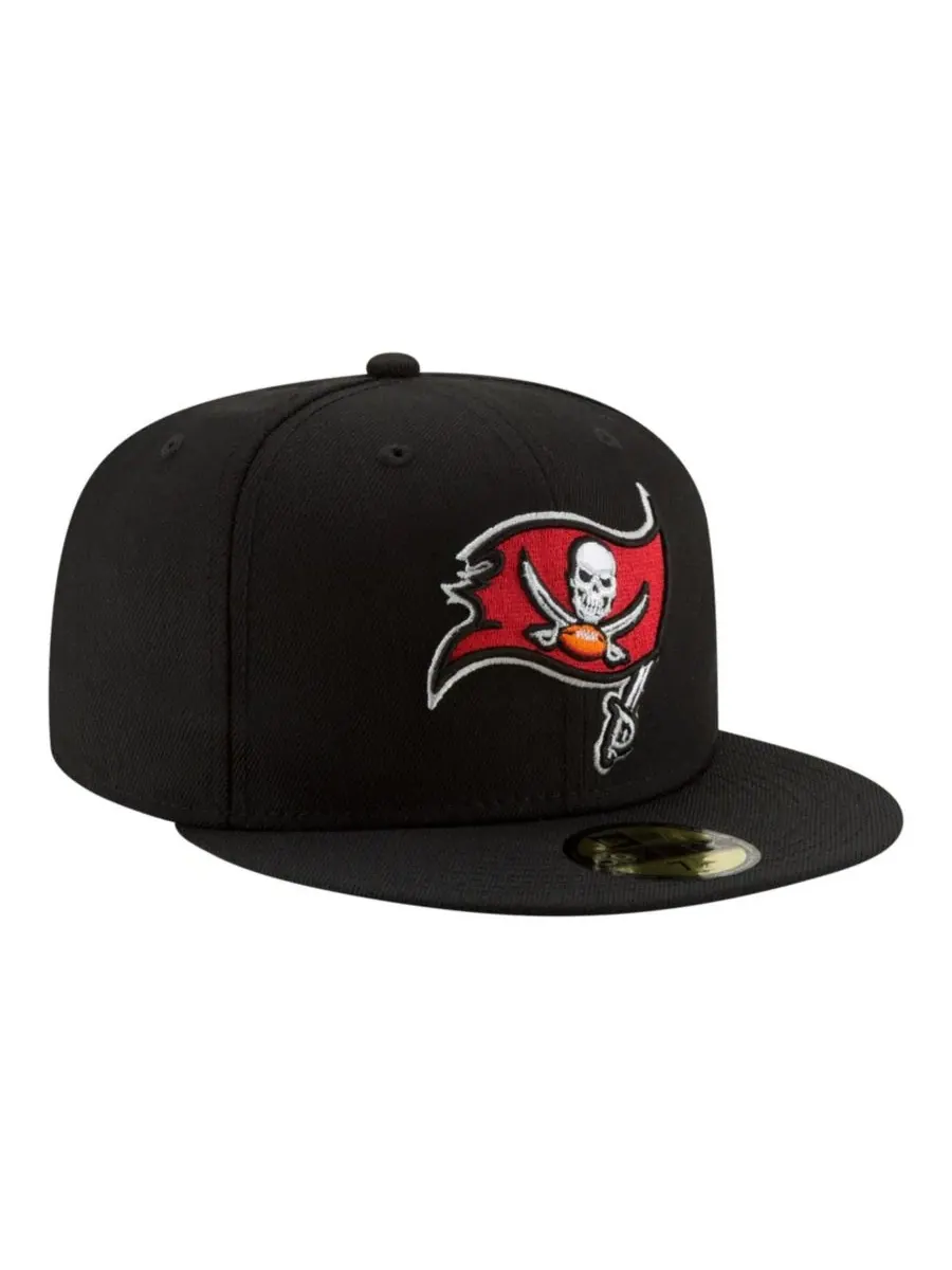Кепка с высокой тульей Tampa Bay Buccaneers 59FIFTY New Era — изображение 3 из 4, черный