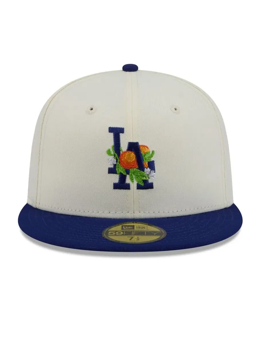 Кепка с вышивкой Blossom 59FIFTY New Era — изображение 2 из 5, белый