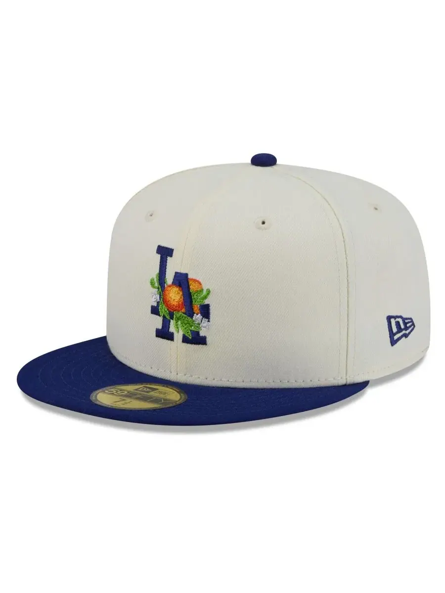 Кепка с вышивкой Blossom 59FIFTY New Era — изображение 3 из 5, белый