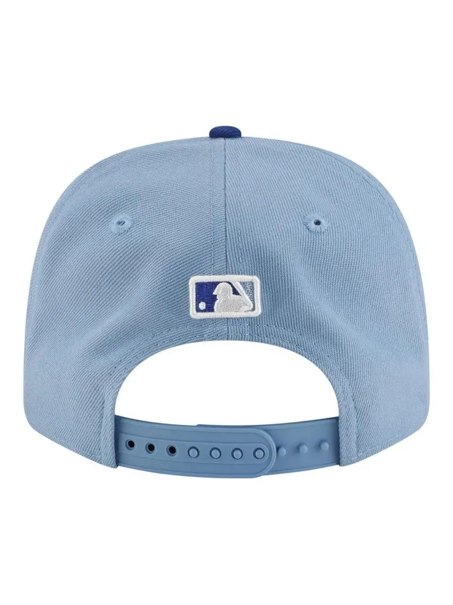 Бейсболка New Era Kansas City Royals 9SEVENTY, с вышивкой — изображение 2 из 4, белый светлый синий