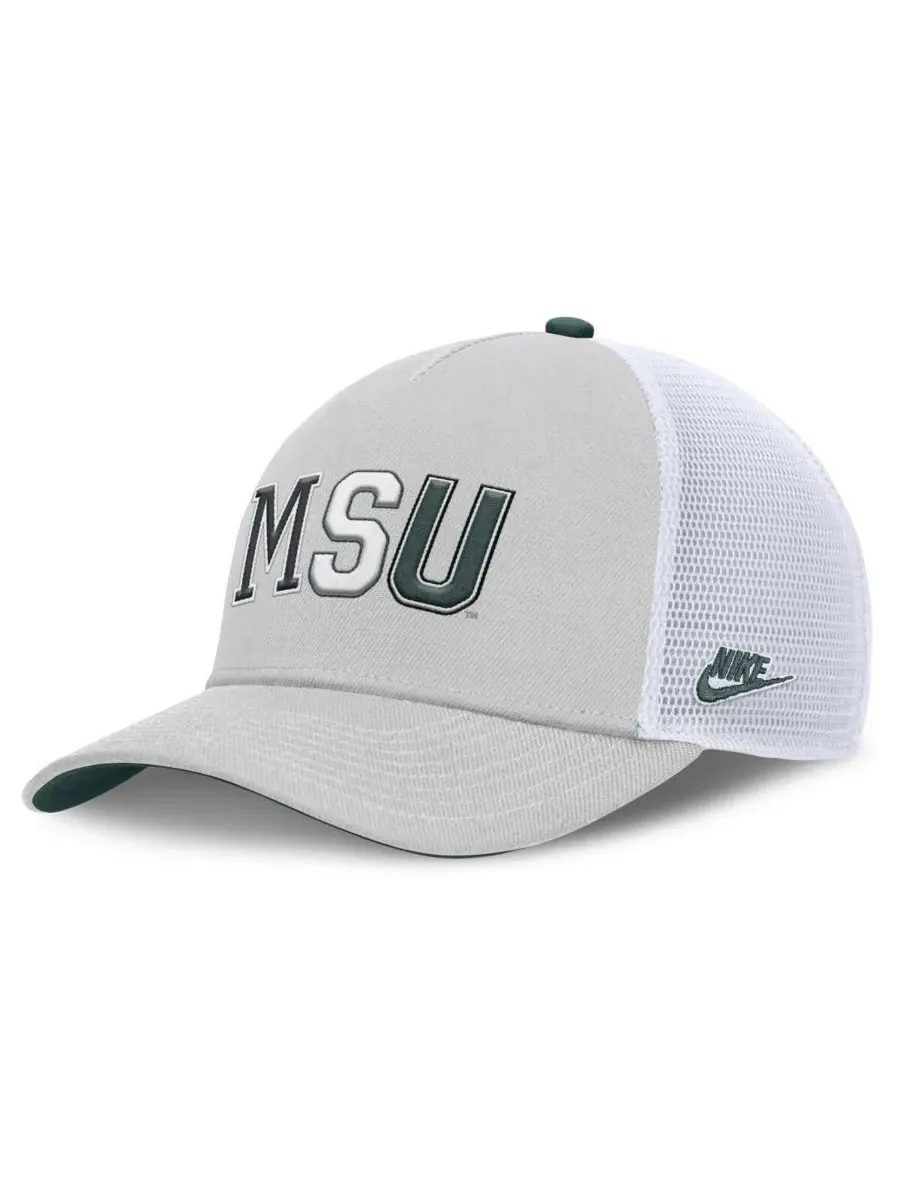 Кепка Nike Legacy Basketball Rise Trucker — изображение 1 из 5, серый белый