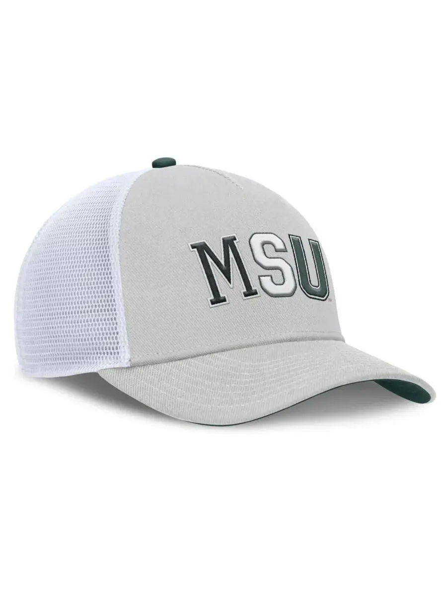 Кепка Nike Legacy Basketball Rise Trucker — изображение 3 из 5, серый белый
