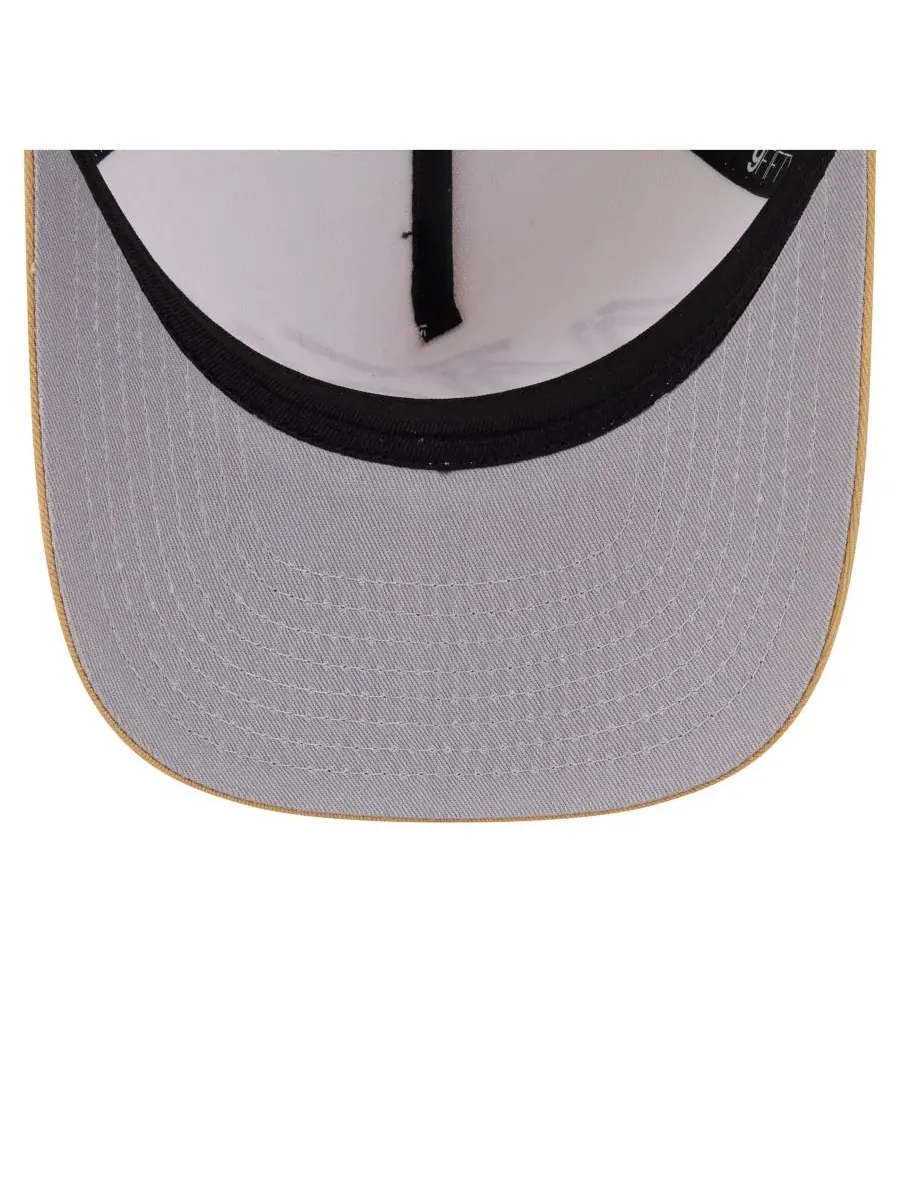 Кепка-снэпбек с вышивкой New Era New York Mets Herringbone 9FIFTY A-Frame — изображение 4 из 5, кремовый хаки