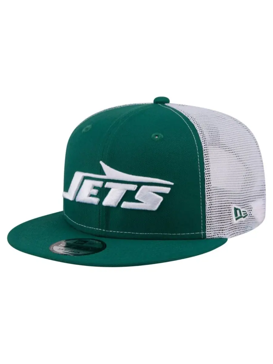 Кепка-снэпбек с вышитым логотипом New York Jets New Era — изображение 1 из 5, зеленый