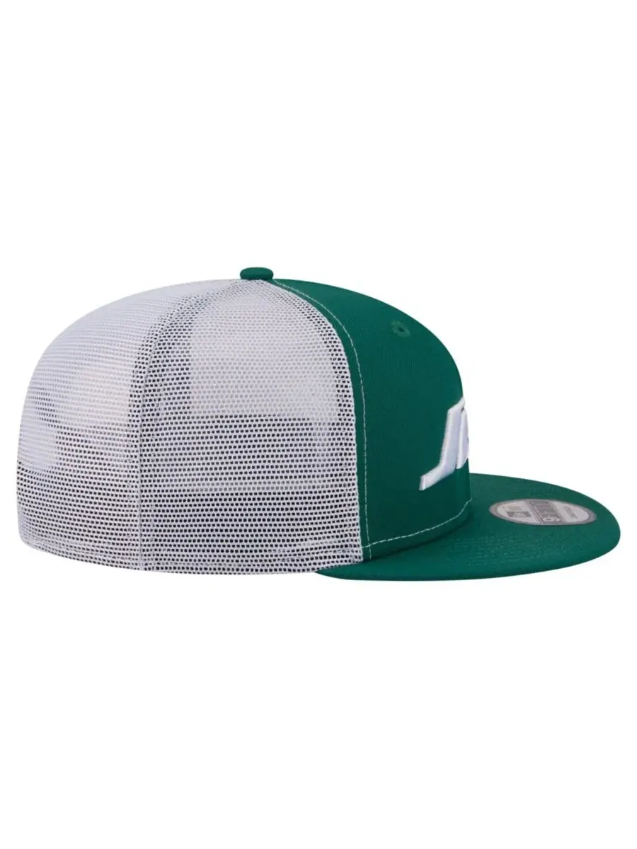 Кепка-снэпбек с вышитым логотипом New York Jets New Era — изображение 5 из 5, зеленый