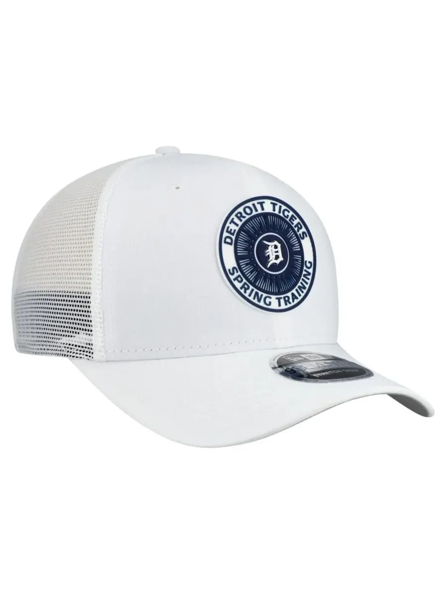 Бейсболка-тракер New Era Detroit Tigers 2026 Spring Training Fan Pack 9SEVENTY — изображение 3 из 4, белый