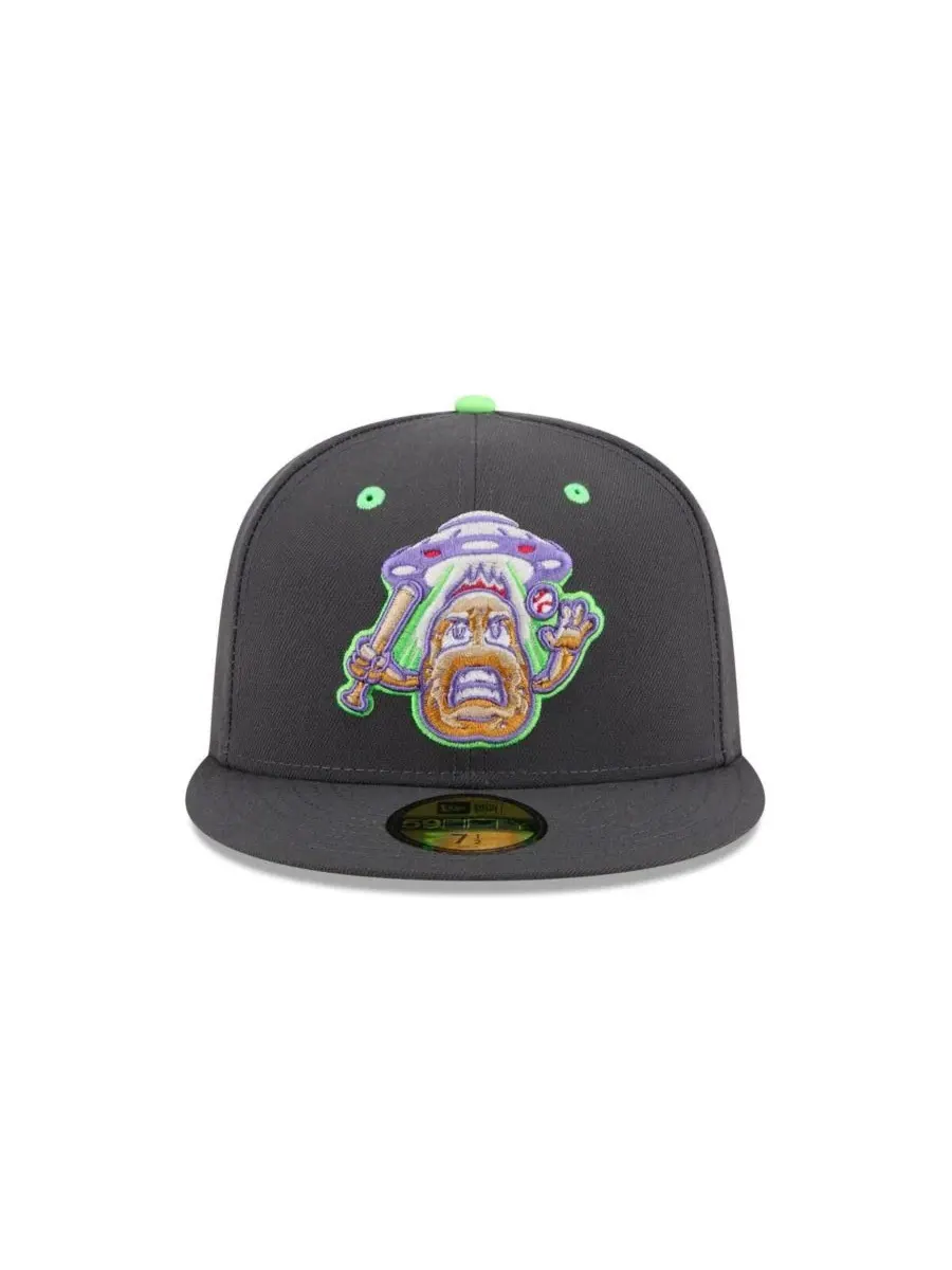 Кепка 59FIFTY с высокой тульей New Era — изображение 2 из 4, темно-серый