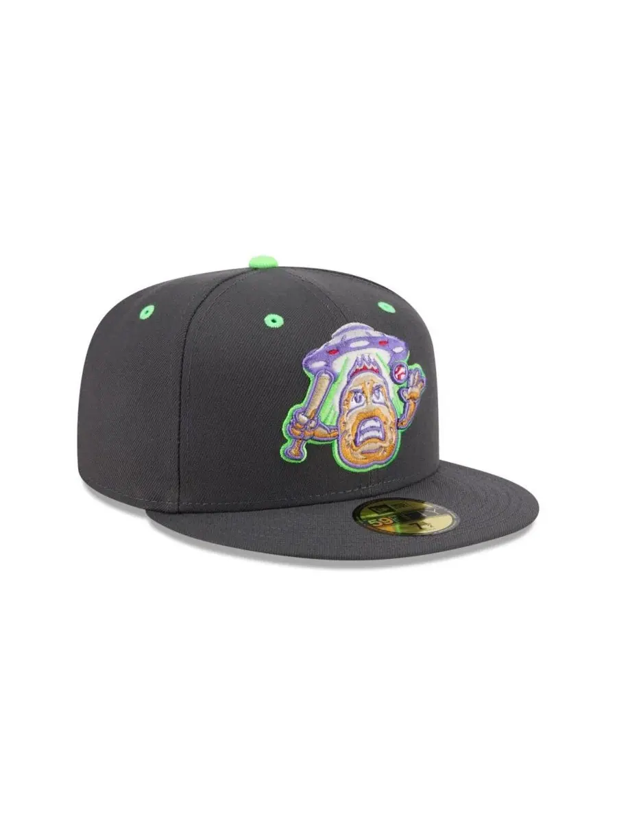 Кепка 59FIFTY с высокой тульей New Era — изображение 3 из 4, темно-серый