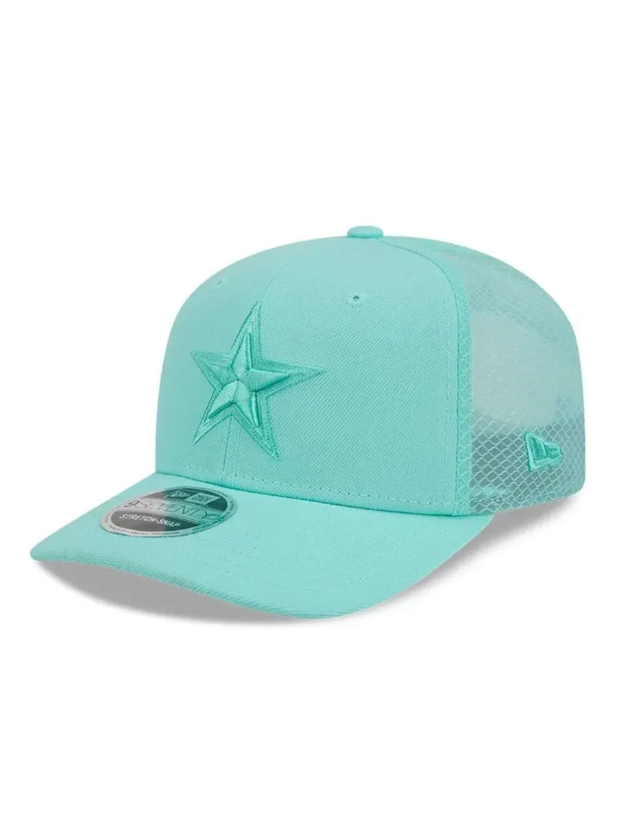 Кепка New Era 9SEVENTY с вышитым логотипом Dallas Cowboys — изображение 1 из 4, мята