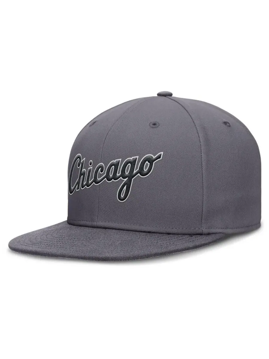 Nike Мужская серая бейсболка Chicago White Sox Performance True Fitted — изображение 1 из 4, серый