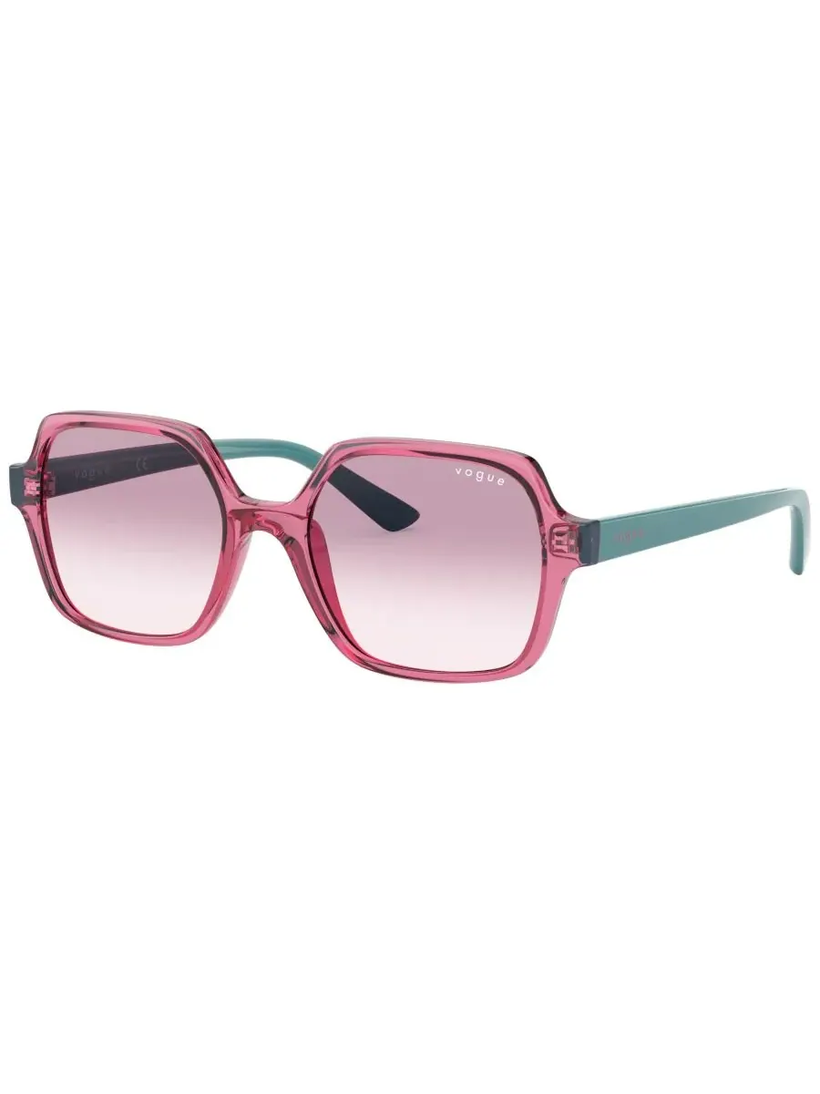Солнцезащитные очки Vogue Jr. унисекс, VJ2006 (для детей 7-10 лет) Vogue Eyewear — изображение 1 из 3, прозрачный красный