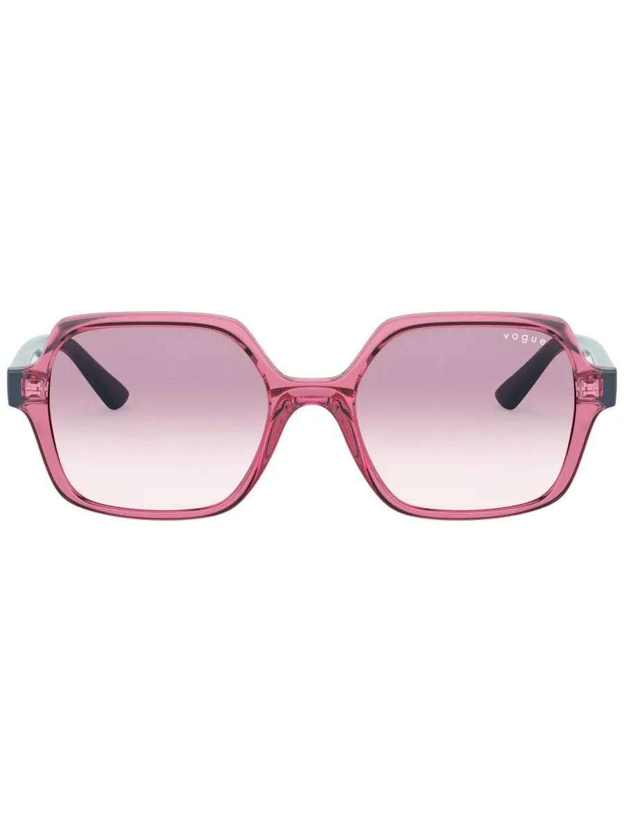 Солнцезащитные очки Vogue Jr. унисекс, VJ2006 (для детей 7-10 лет) Vogue Eyewear — изображение 2 из 3, прозрачный красный