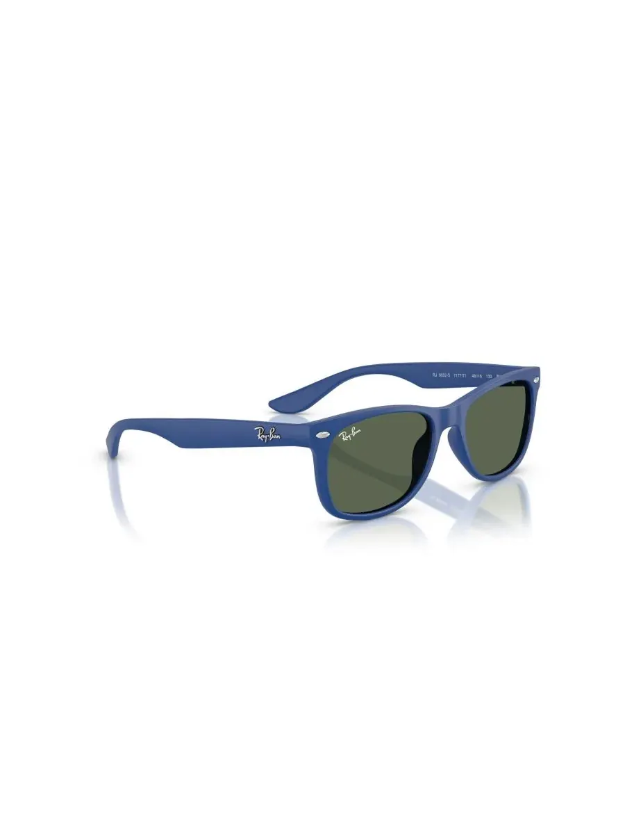 Новые детские солнцезащитные очки Wayfarer, RB9052S Ray-Ban Jr — изображение 6 из 7, синий