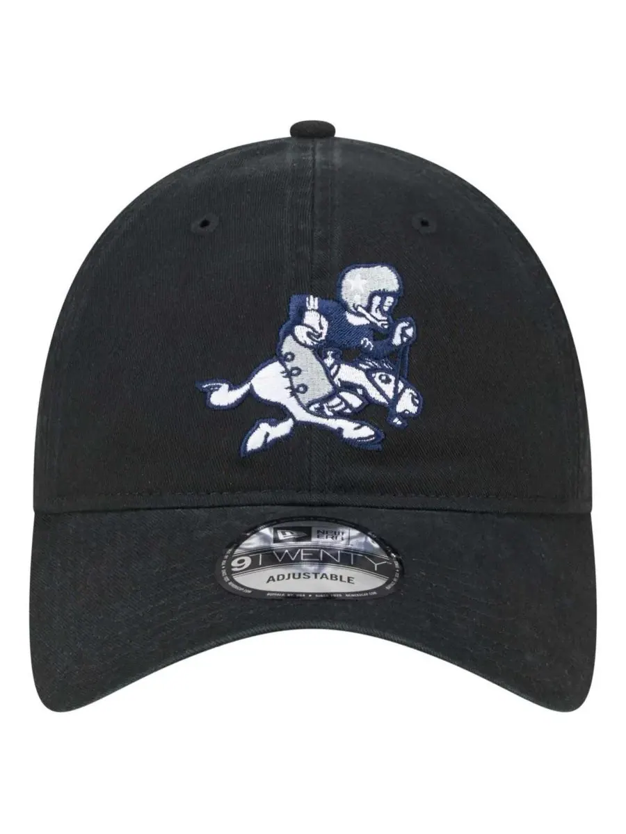 New Era Мужская черная регулируемая кепка Dallas Cowboys Main 9TWENTY — изображение 2 из 4, черный