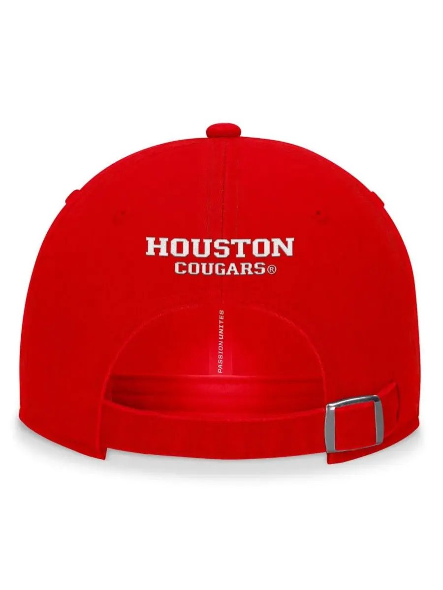 Top of the World Мужская красная регулируемая кепка Houston Cougars Heritage CeeCee — изображение 4 из 4, красный