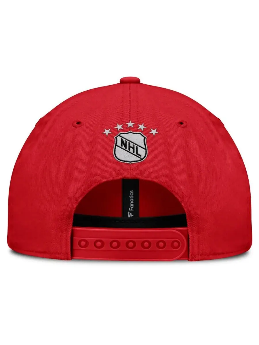 Fanatics Мужская красная регулируемая кепка Chicago Blackhawks из коллекции Decades — изображение 2 из 4, красный