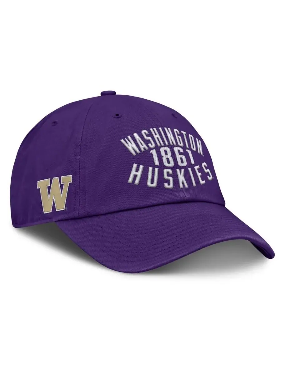 Fanatics Мужская фиолетовая регулируемая кепка Washington Huskies Archer — изображение 1 из 4, фиолетовый