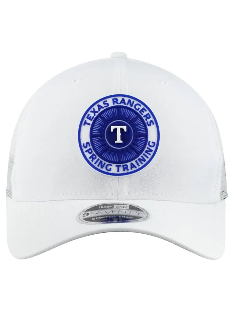 Кепка-тракер New Era Texas Rangers 9SEVENTY — изображение 2 из 4, белый
