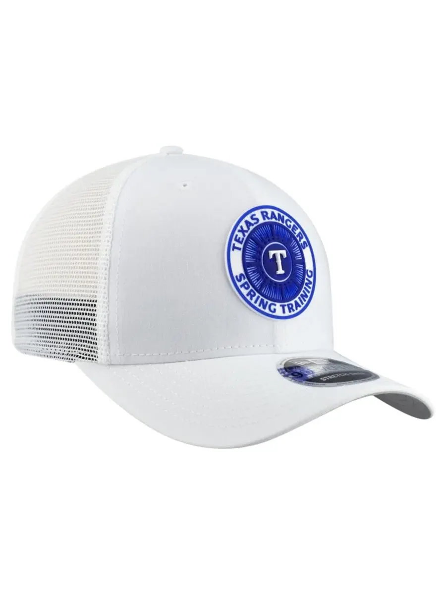 Кепка-тракер New Era Texas Rangers 9SEVENTY — изображение 3 из 4, белый
