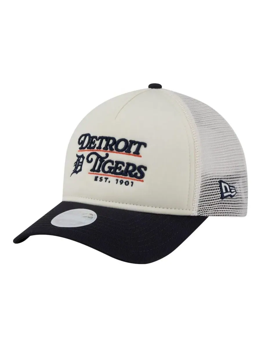 Бейсболка с козырьком Detroit Tigers Retro 9FORTY M-Crown A-Frame Trucker New Era — изображение 1 из 4