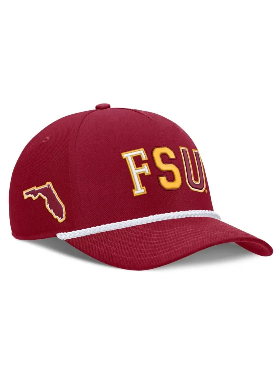 Кепка Nike с вышивкой Seminoles — изображение 1 из 4, гранат