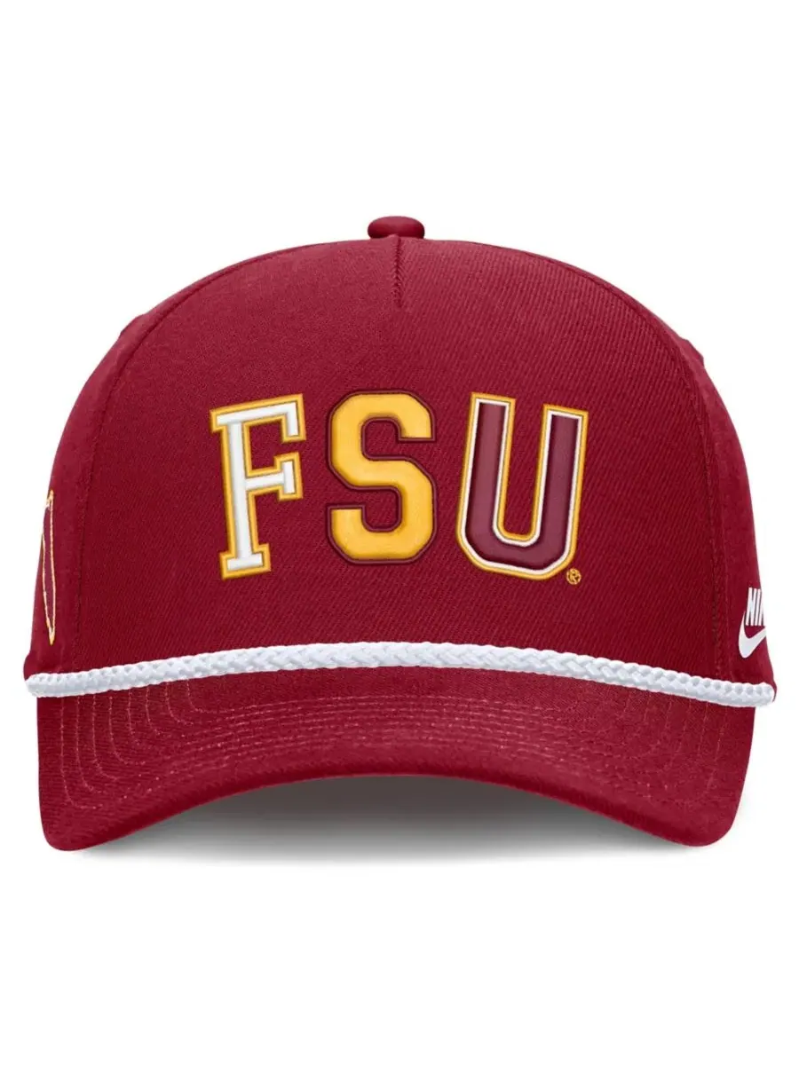 Кепка Nike с вышивкой Seminoles — изображение 2 из 4, гранат