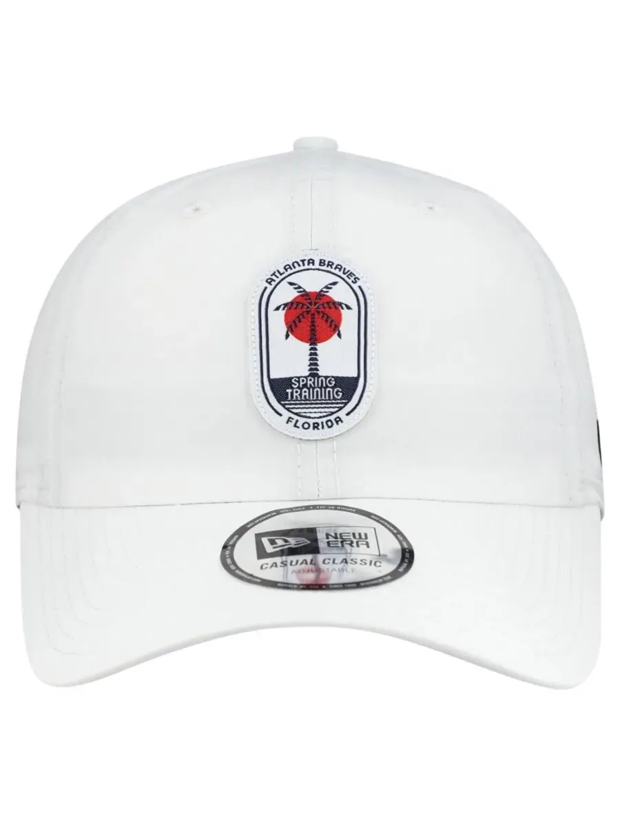 Кепка с регулируемым ремешком New Era Atlanta Braves 2026 Spring Training Fan Pack Icon — изображение 2 из 4, белый