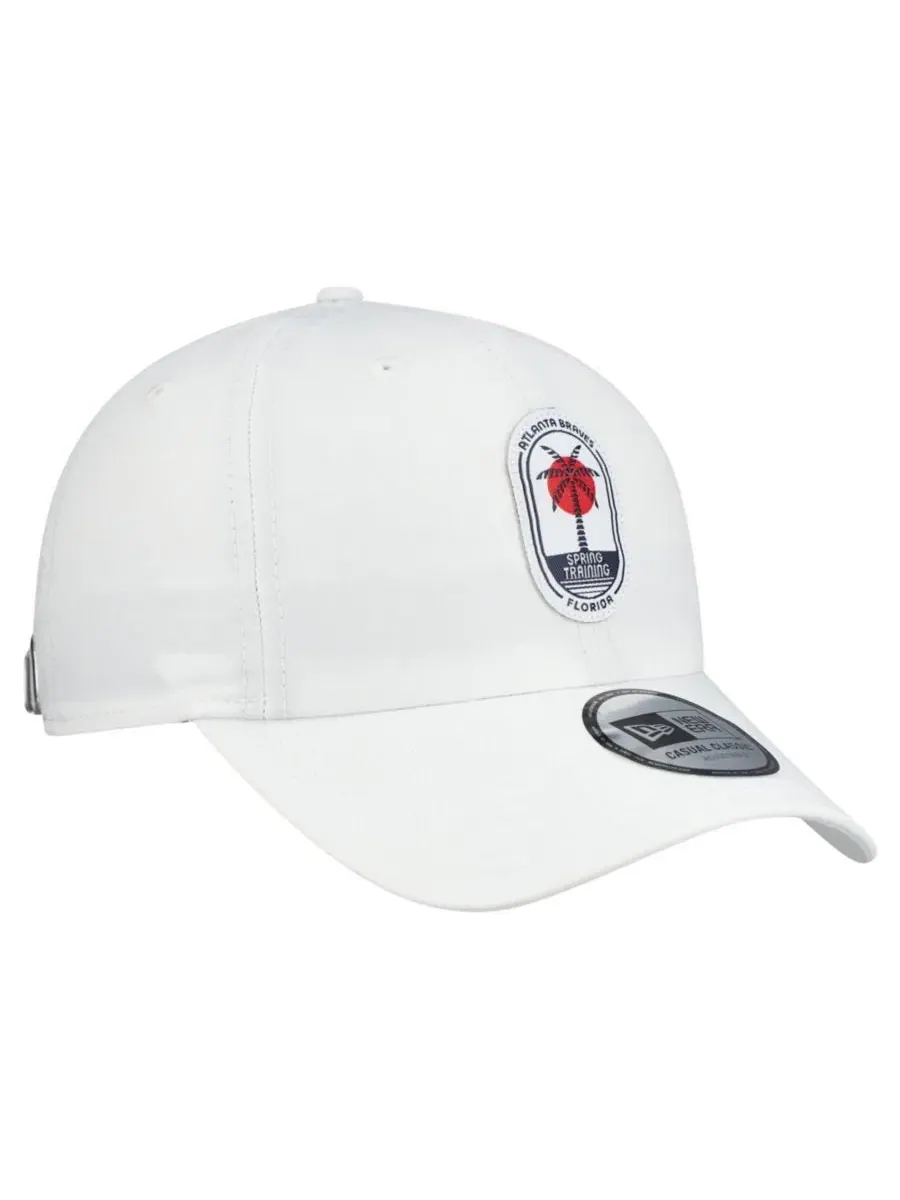Кепка с регулируемым ремешком New Era Atlanta Braves 2026 Spring Training Fan Pack Icon — изображение 3 из 4, белый