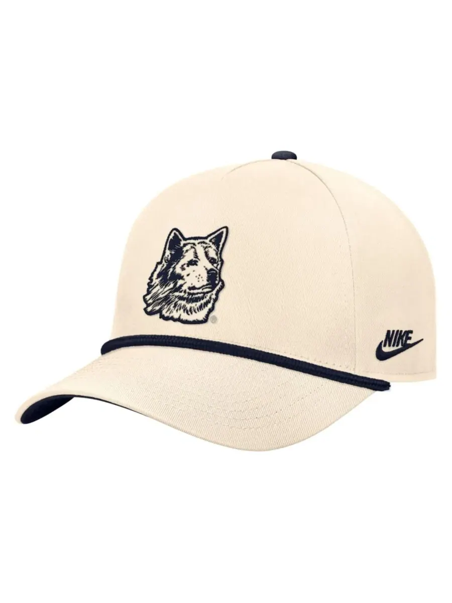 Кепка Nike UConn Huskies Vintage Rope Rise Adjustable Hat — изображение 2 из 3, прозрачный