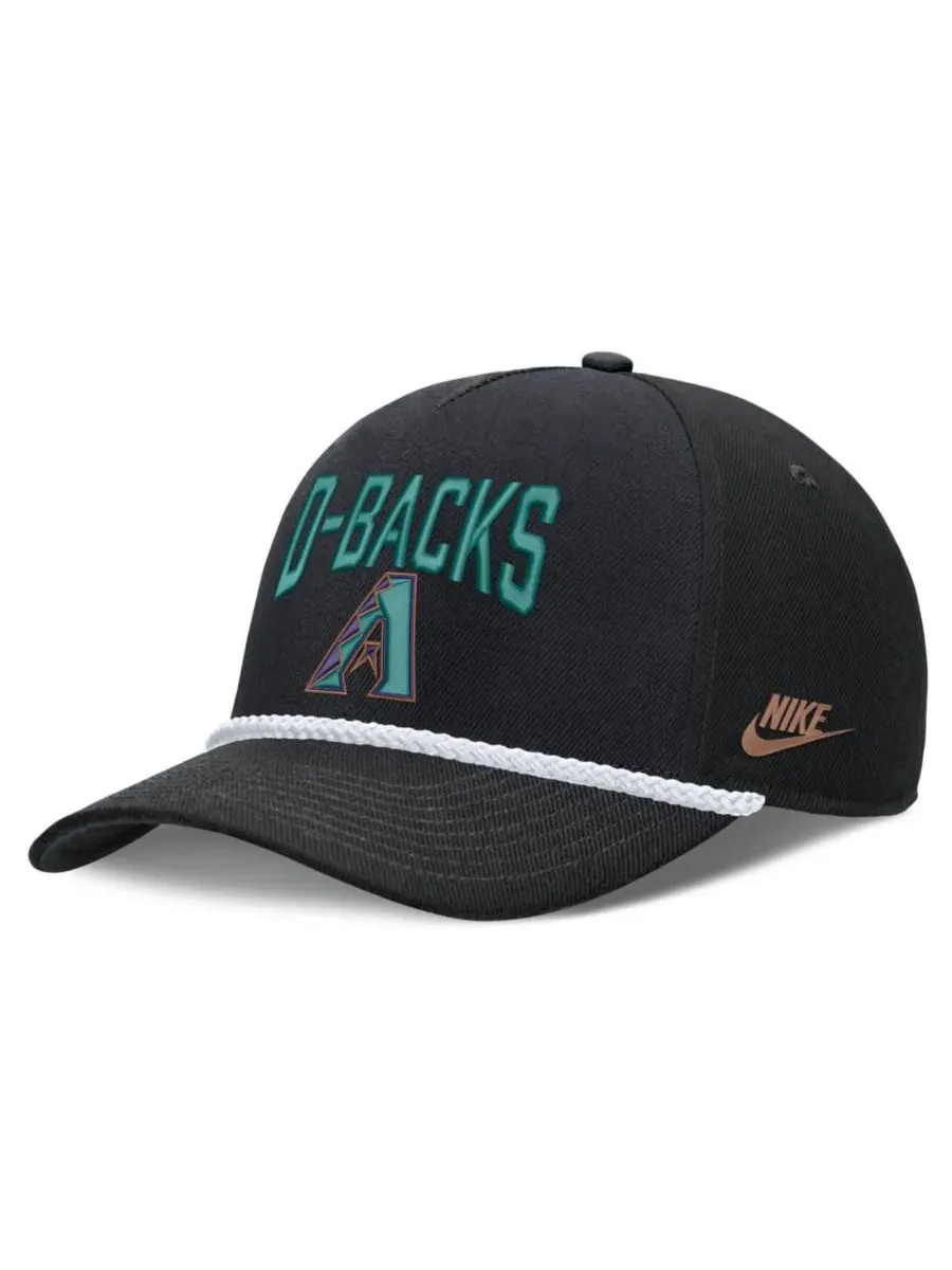 Кепка Nike Cooperstown Rise Adjustable Hat — изображение 1 из 4, черный