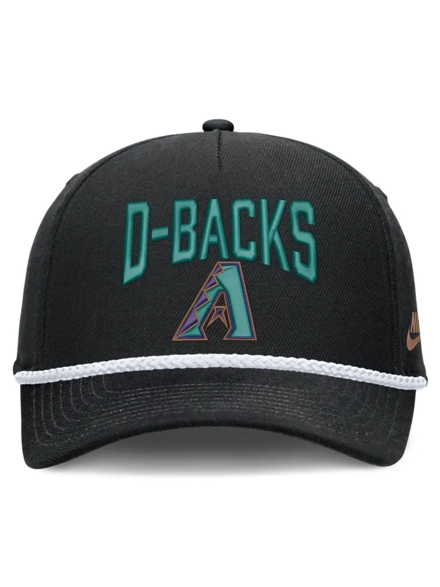 Кепка Nike Cooperstown Rise Adjustable Hat — изображение 2 из 4, черный